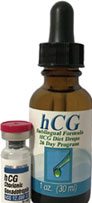 Unmixed hCG